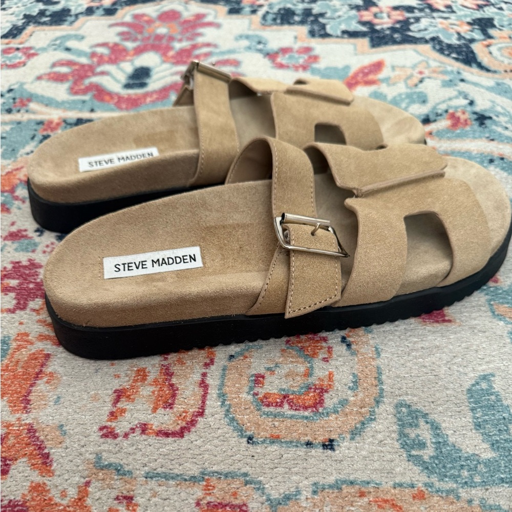 New Steve Madden Mayven Slides